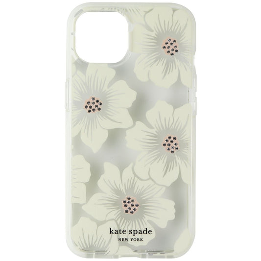 Kate Spade New York Series Case for iPhone 13 - Hollyhock Floral Clear