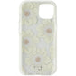 Kate Spade New York Series Case for iPhone 13 - Hollyhock Floral Clear Cell Phone - Cases, Covers & Skins Kate Spade - Simple Cell Bulk Wholesale Pricing - USA Seller