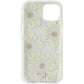 Kate Spade New York Series Case for iPhone 13 - Hollyhock Floral Clear Cell Phone - Cases, Covers & Skins Kate Spade    - Simple Cell Bulk Wholesale Pricing - USA Seller