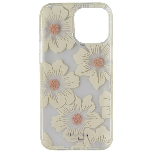 Kate Spade Protective Hardshell Case for iPhone 13 Pro Max - Hollyhock / Clear Cell Phone - Cases, Covers & Skins Kate Spade New York - Simple Cell Bulk Wholesale Pricing - USA Seller