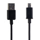 Universal (2.5-Foot) Micro-USB to USB Charge/Sync Cable - Black (ECB-DU4AWE-BLK) Cell Phone - Cables & Adapters Unbranded - Simple Cell Bulk Wholesale Pricing - USA Seller