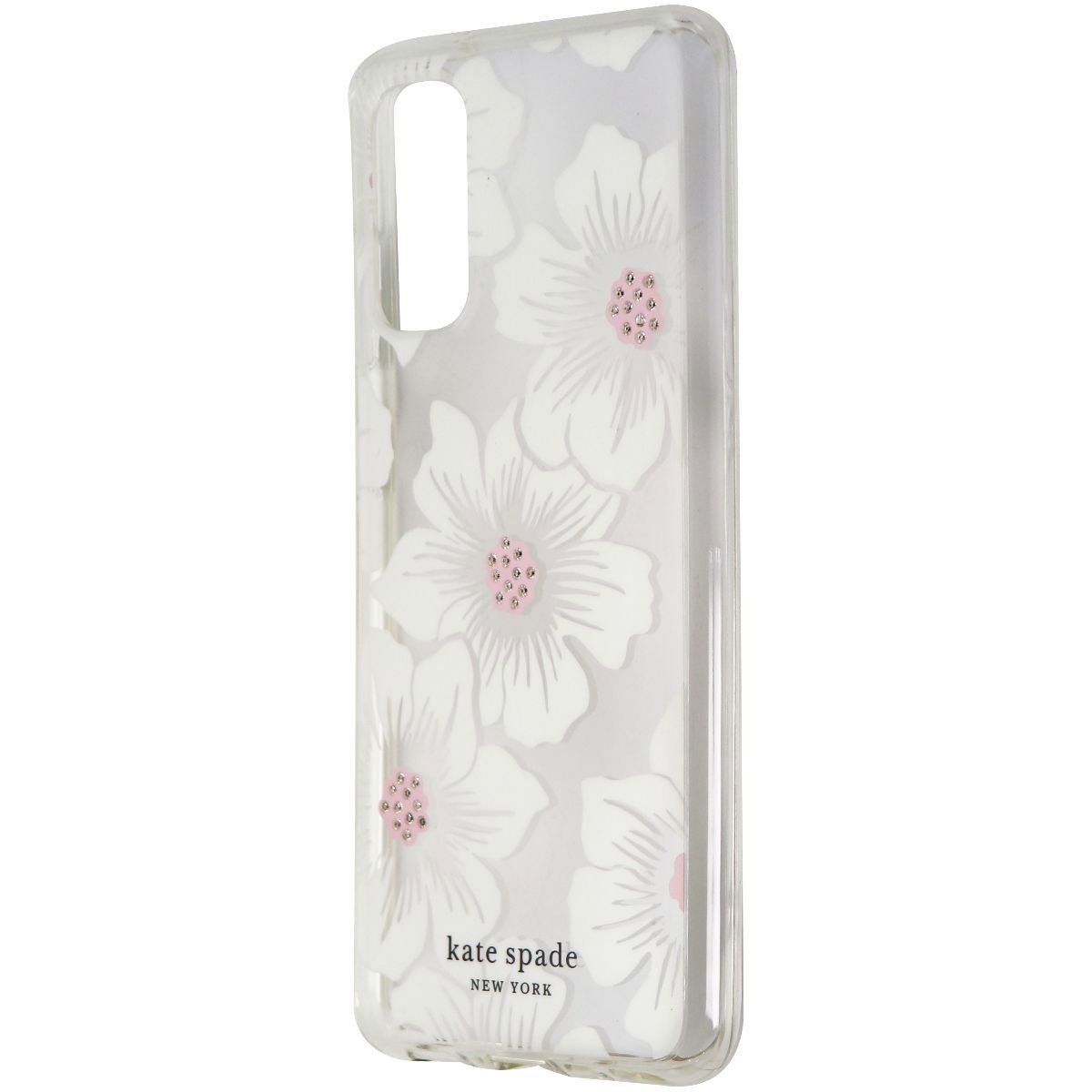 Kate Spade Protective Hardshell Case for Samsung Galaxy S20 - Hollyhock Floral Cell Phone - Cases, Covers & Skins Kate Spade    - Simple Cell Bulk Wholesale Pricing - USA Seller