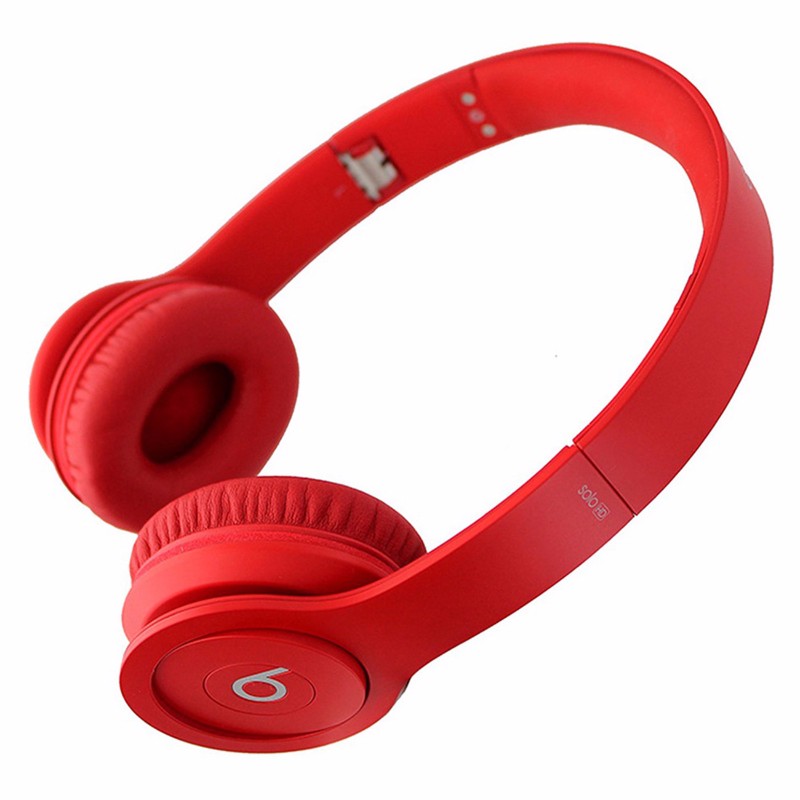 Beats by Dr. Dre Solo HD Wired On-Ear Headphones - Matte Red (5BDC91641LG2) Portable Audio - Headphones Beats by Dr. Dre - Simple Cell Bulk Wholesale Pricing - USA Seller
