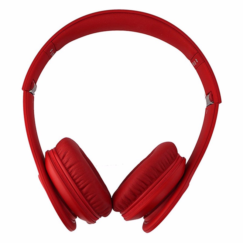 Beats by Dr. Dre Solo HD Wired On-Ear Headphones - Matte Red (5BDC91641LG2) Portable Audio - Headphones Beats by Dr. Dre - Simple Cell Bulk Wholesale Pricing - USA Seller