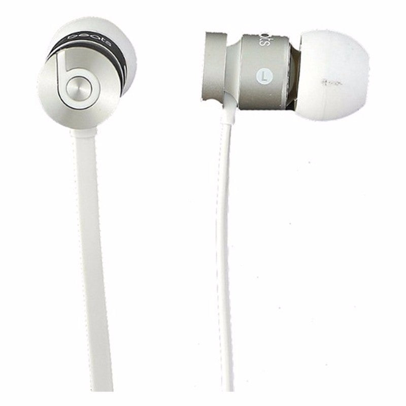 Beats by Dr. Dre urBeats In-Ear Headphones w/ Mic (MK9Y2AM/A) - Silver Portable Audio - Headphones Beats by Dr. Dre - Simple Cell Bulk Wholesale Pricing - USA Seller