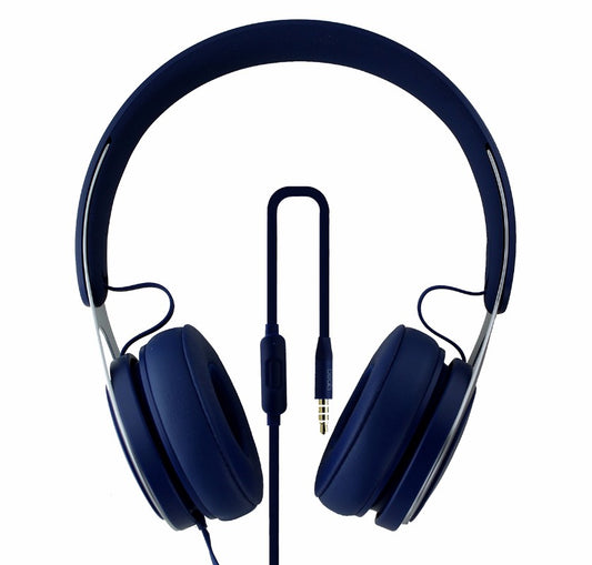 Beats EP Series Wired On-Ear Headphones with In-Line Mic - Blue (ML9D2LL/A) Portable Audio - Headphones Beats by Dr. Dre - Simple Cell Bulk Wholesale Pricing - USA Seller