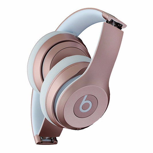 Beats by Dr. Dre Solo 2 Wireless On-Ear Headphones - Rose Gold/Pink Portable Audio - Headphones Beats by Dr. Dre - Simple Cell Bulk Wholesale Pricing - USA Seller