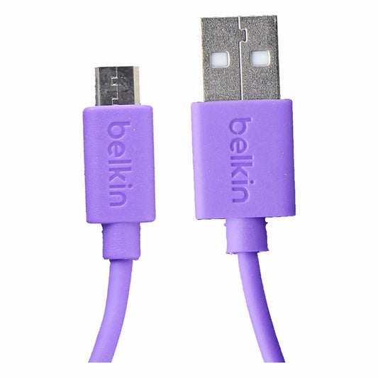 Belkin ( F2CU012BT04 - PUR ) Charge & Sync Cable for Micro USB Devices - Purple Cell Phone - Cables & Adapters Belkin - Simple Cell Bulk Wholesale Pricing - USA Seller