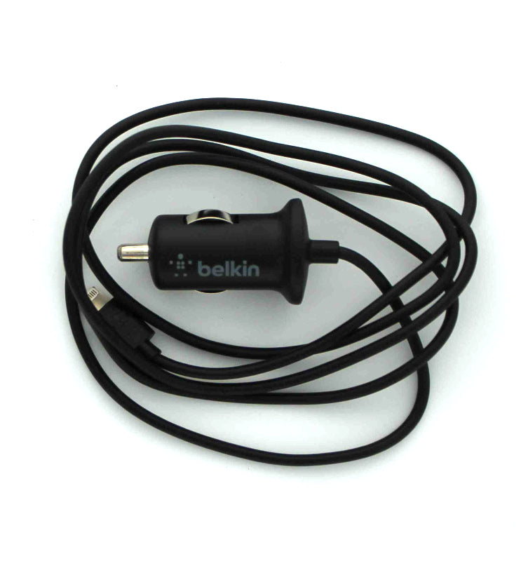 Belkin Car Charger with for Apple iPhones Cell Phone - Chargers & Cradles Belkin - Simple Cell Bulk Wholesale Pricing - USA Seller