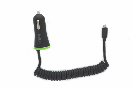Belkin 3.4 Amp Boost Up Micro USB Car Charger w/ Extra USB Port Cell Phone - Chargers & Cradles Belkin    - Simple Cell Bulk Wholesale Pricing - USA Seller