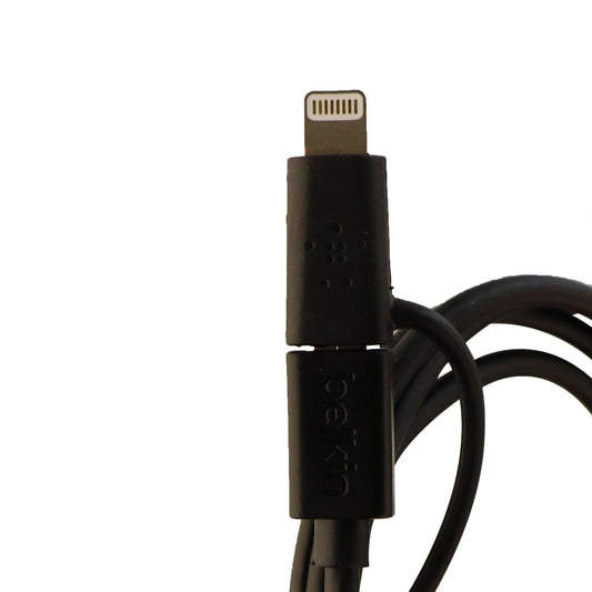 Belkin (3 Foot) Micro-USB and Lightning 8-Pin Switch Tip USB Cable - Black