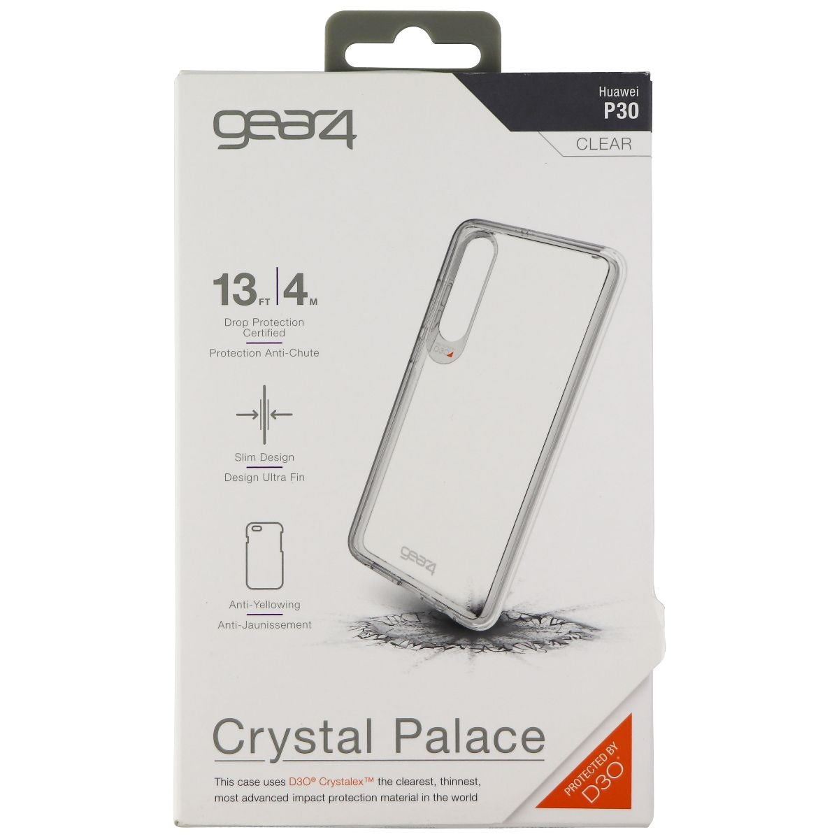 ZAGG Crystal Palace Series Case for Huawei P30 Smartphone - Clear Cell Phone - Cases, Covers & Skins Zagg - Simple Cell Bulk Wholesale Pricing - USA Seller