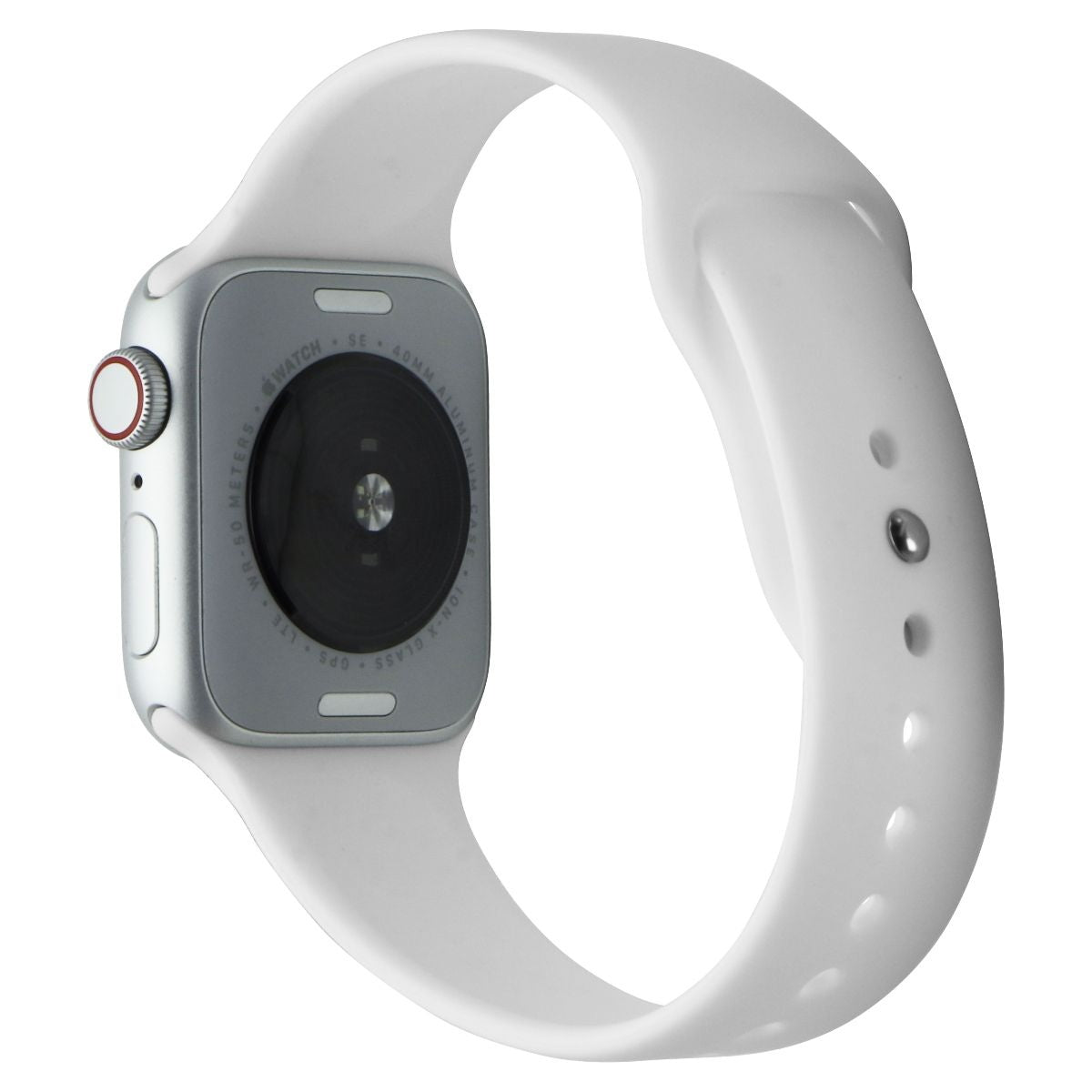 Apple Watch SE (2nd Generation) A2726 (GPS + LTE) 40mm - Silver Alum/White Band Smart Watches Apple - Simple Cell Bulk Wholesale Pricing - USA Seller