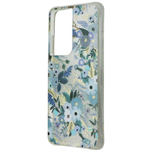 Rifle Paper Co. Series Case for Samsung Galaxy S21 Ultra 5G - Garden Party Blue Cell Phone - Cases, Covers & Skins Case-Mate - Simple Cell Bulk Wholesale Pricing - USA Seller