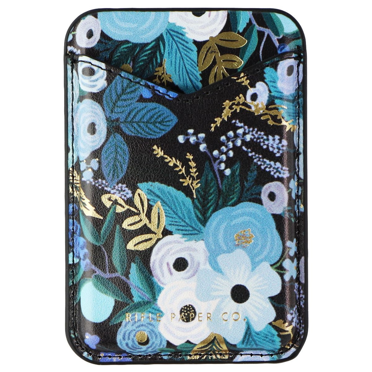 Rifle Paper Co. Wallet Card Holder for MagSafe for iPhones - Garden Party Blue Cell Phone - Cases, Covers & Skins Case-Mate - Simple Cell Bulk Wholesale Pricing - USA Seller
