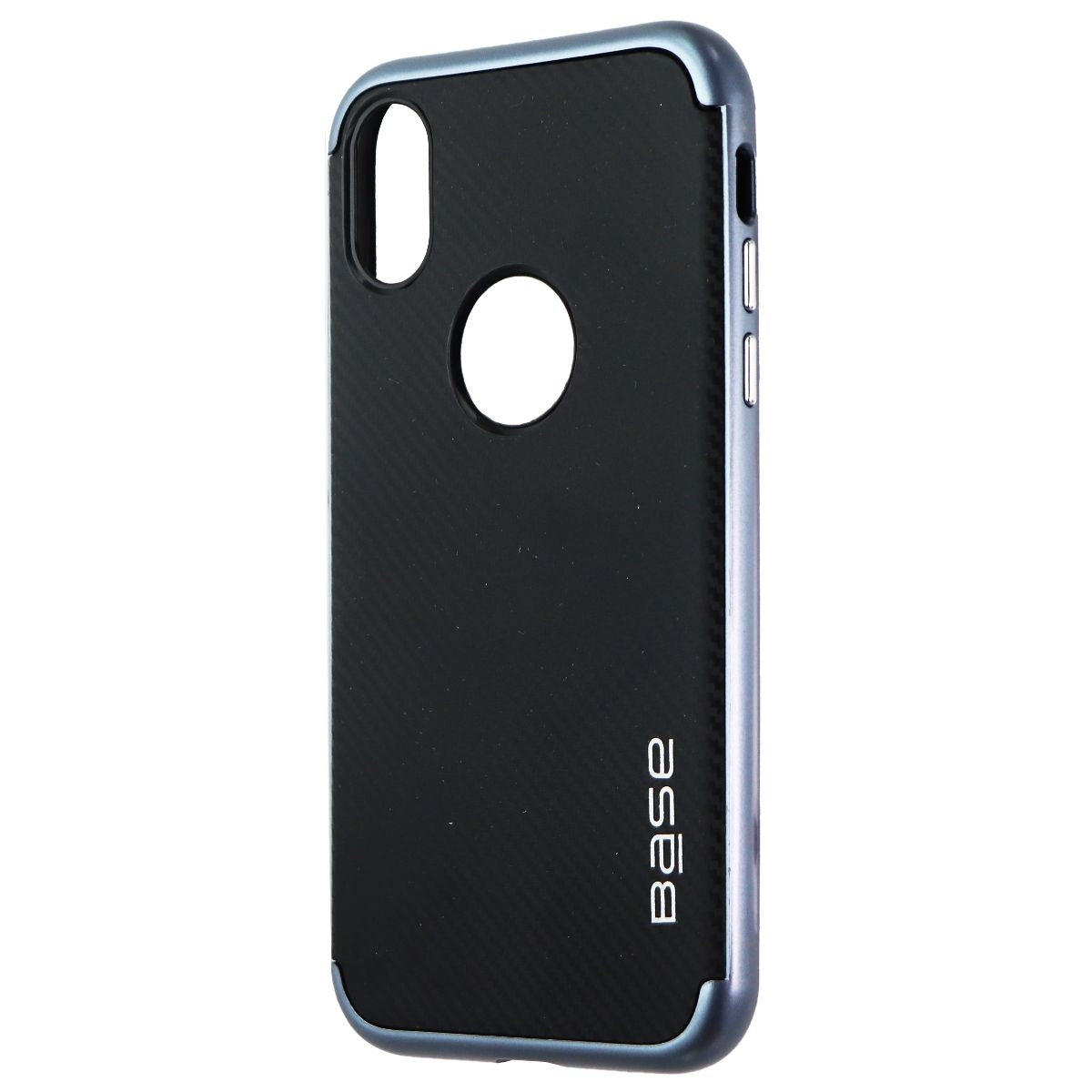 Base DuraSlim Fiber Series Case for Apple iPhone X - Black/Grey Cell Phone - Cases, Covers & Skins Base - Simple Cell Bulk Wholesale Pricing - USA Seller
