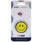 PopSockets PopGrip Stand and Grip with Swappable Top - Enamel Be Happy Cell Phone - Mounts & Holders PopSockets - Simple Cell Bulk Wholesale Pricing - USA Seller