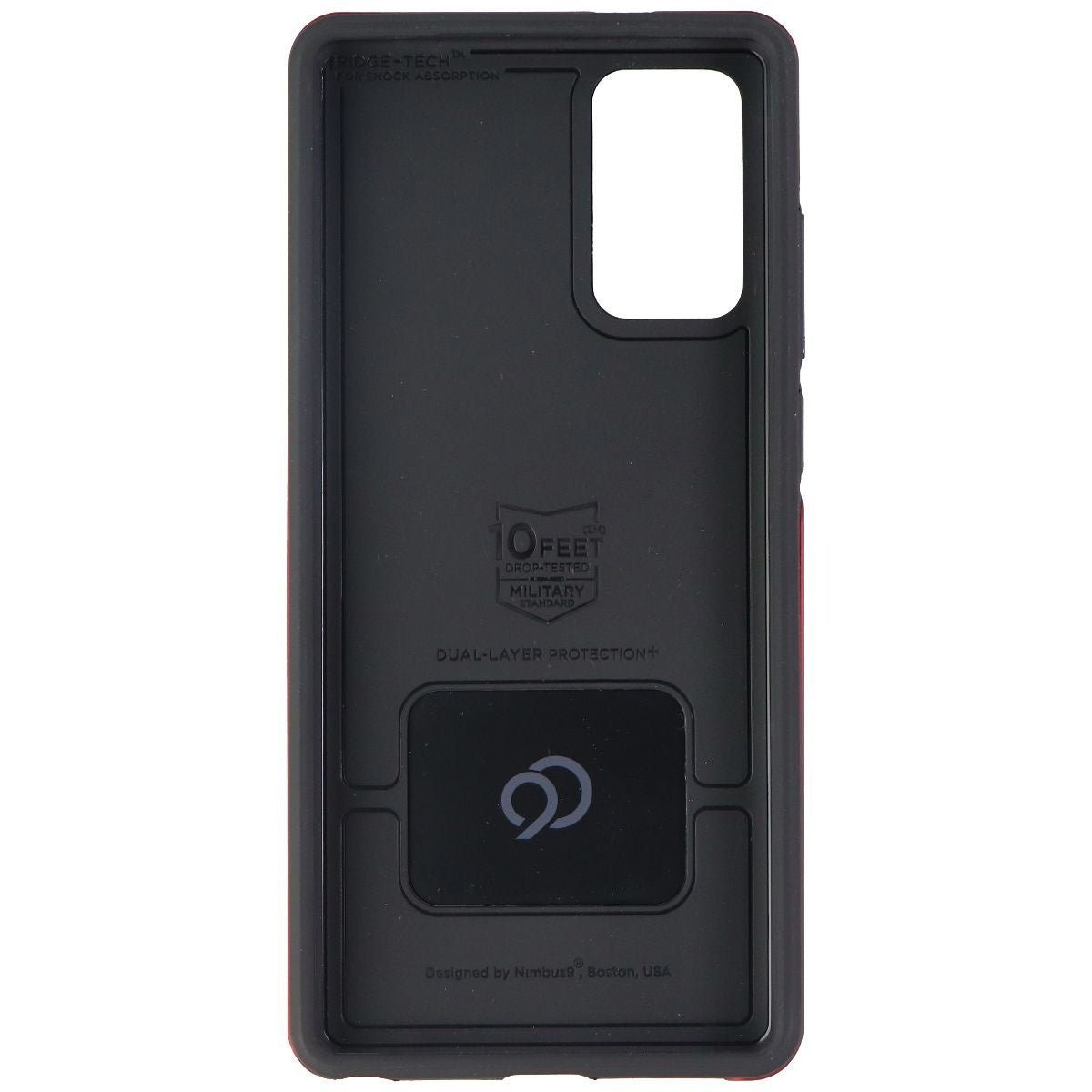 Nimbus9 Cirrus 2 Series Hard Case for Samsung Galaxy Note20 - Red / Black Cell Phone - Cases, Covers & Skins Nimbus9 - Simple Cell Bulk Wholesale Pricing - USA Seller