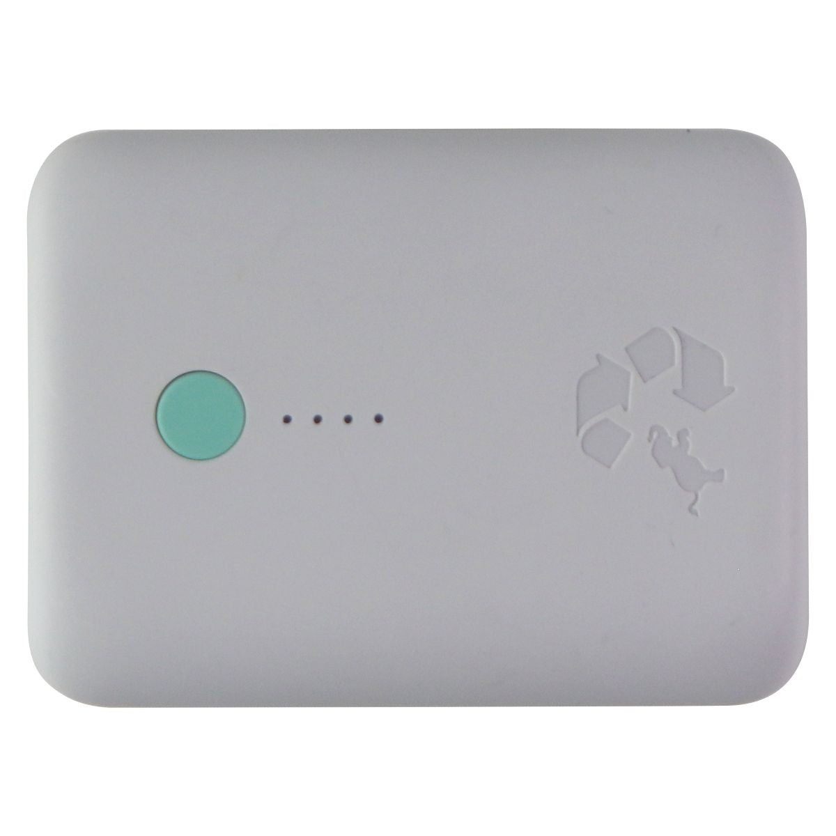 Nimble Eco-Friendly Champ Lite 5200mAh Compact Battery with USB-C - Stone White