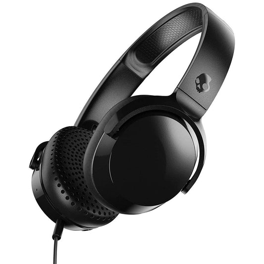 Skullcandy Riff Wired On-Ear Headphones - Black (S5PXY-L003) Portable Audio - Headphones Skullcandy - Simple Cell Bulk Wholesale Pricing - USA Seller