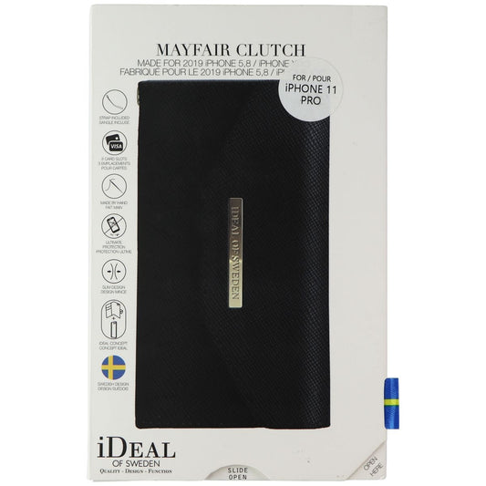 iDeal of Sweden Mayfair Clutch Wallet for Apple iPhone 11 Pro - Black Cell Phone - Cases, Covers & Skins iDeal of Sweden    - Simple Cell Bulk Wholesale Pricing - USA Seller