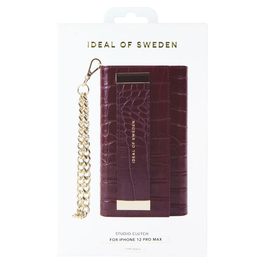 iDeal of Sweden Studio Clutch Wallet Case for Apple iPhone 12 Pro Max - Plum