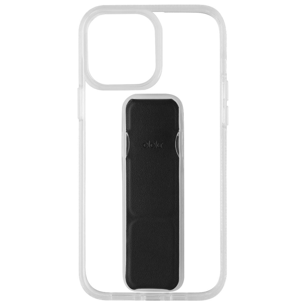 CLCKR Stand & Grip Case for iPhone 14 Pro Max - Clear/Black Cell Phone - Cases, Covers & Skins Clckr    - Simple Cell Bulk Wholesale Pricing - USA Seller