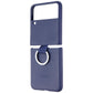 Samsung Silicone Protective Cover with Ring for Galaxy Z Flip3 5G - Navy Cell Phone - Cases, Covers & Skins Samsung Electronics - Simple Cell Bulk Wholesale Pricing - USA Seller