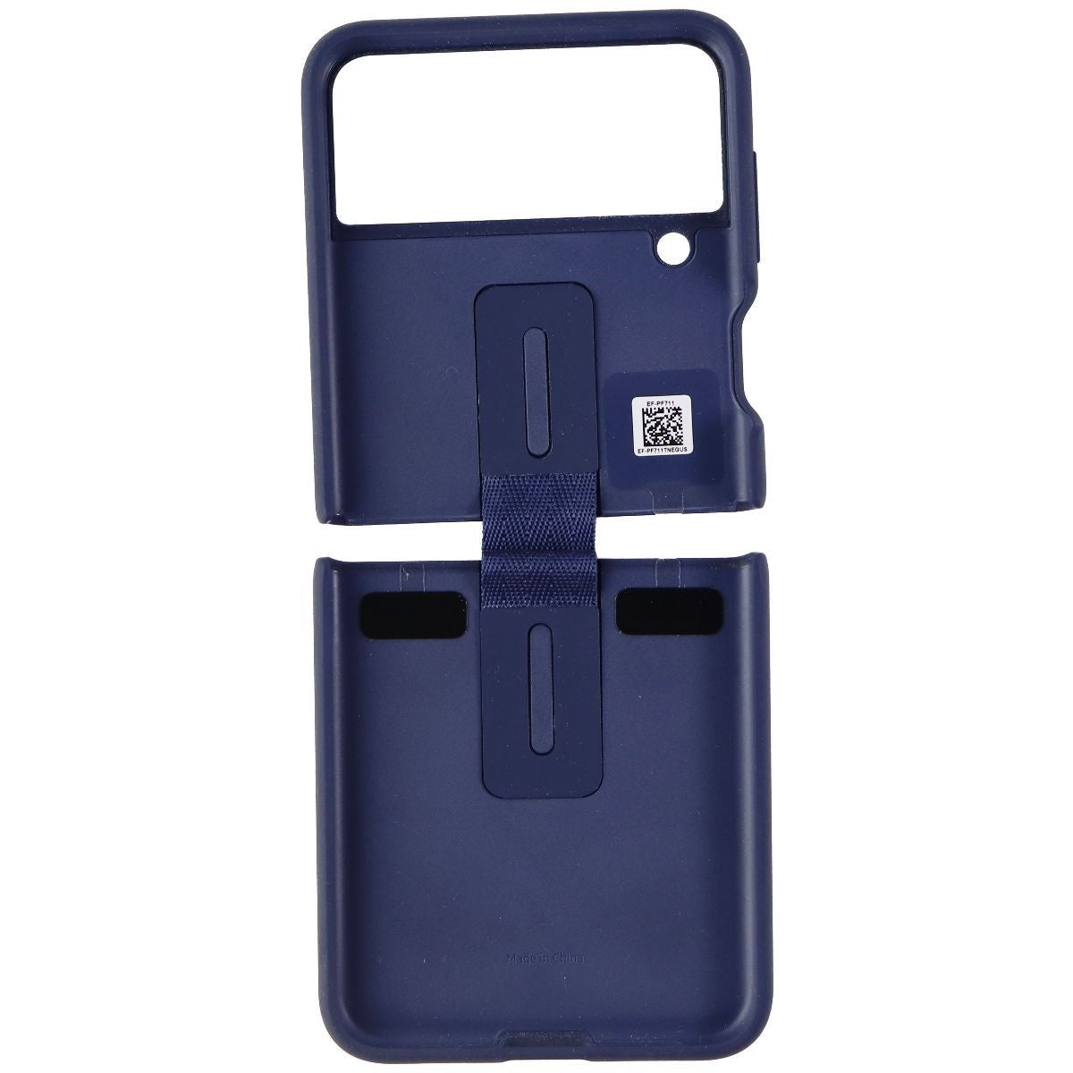 Samsung Silicone Protective Cover with Ring for Galaxy Z Flip3 5G - Navy Cell Phone - Cases, Covers & Skins Samsung Electronics - Simple Cell Bulk Wholesale Pricing - USA Seller