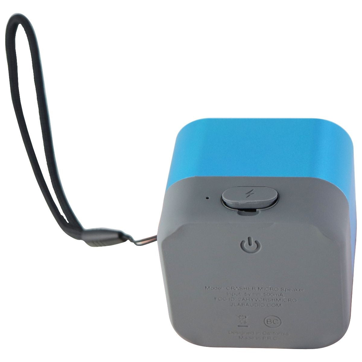 JLab Crasher Micro USB Rechargeable Wireless Bluetooth Speaker - Blue Cell Phone - Audio Docks & Speakers JLAB - Simple Cell Bulk Wholesale Pricing - USA Seller