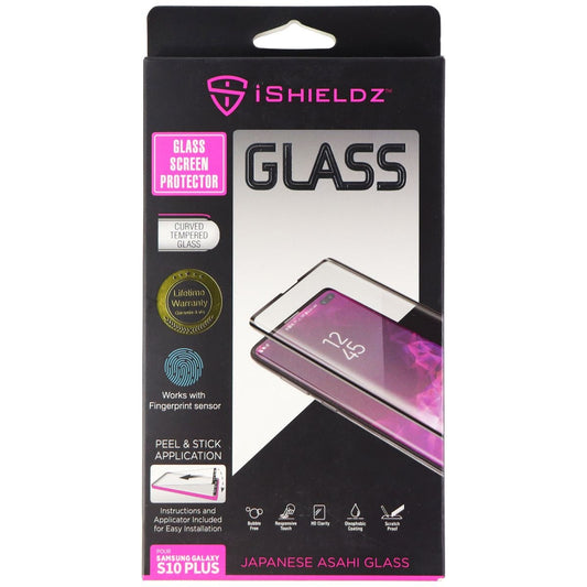 iShieldz Asahi Tempered Glass Screen Protector for Samsung Galaxy S10 PLUS Cell Phone - Screen Protectors iShieldz    - Simple Cell Bulk Wholesale Pricing - USA Seller