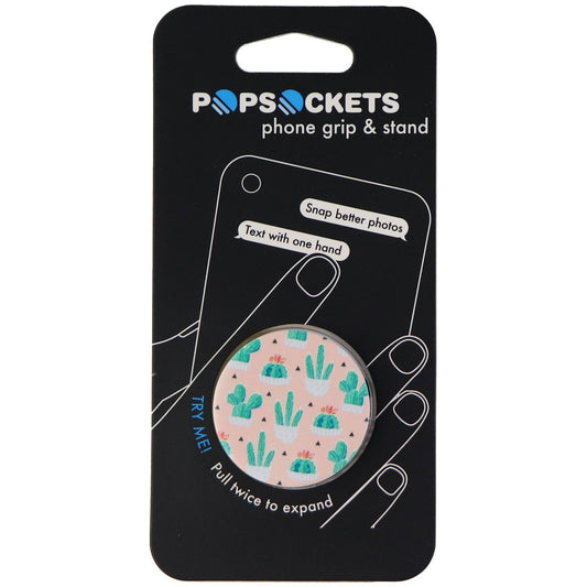 PopSockets: Collapsible Grip & Stand for Phones and Tablets - Cactus Pot Cell Phone - Mounts & Holders PopSockets    - Simple Cell Bulk Wholesale Pricing - USA Seller
