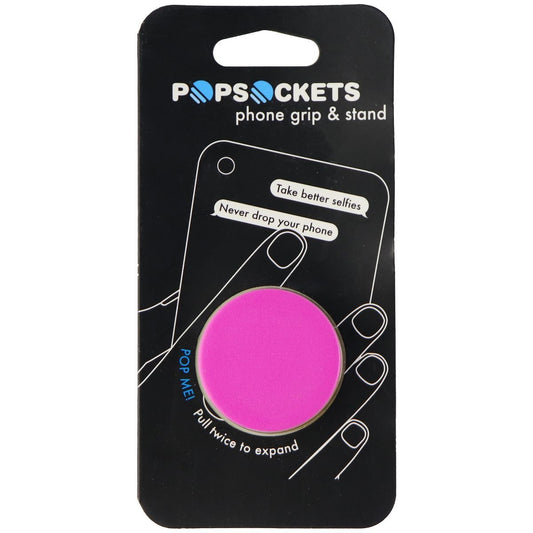 PopSockets: Collapsible Grip & Stand for Phones and Tablets - Pink Cell Phone - Mounts & Holders PopSockets - Simple Cell Bulk Wholesale Pricing - USA Seller