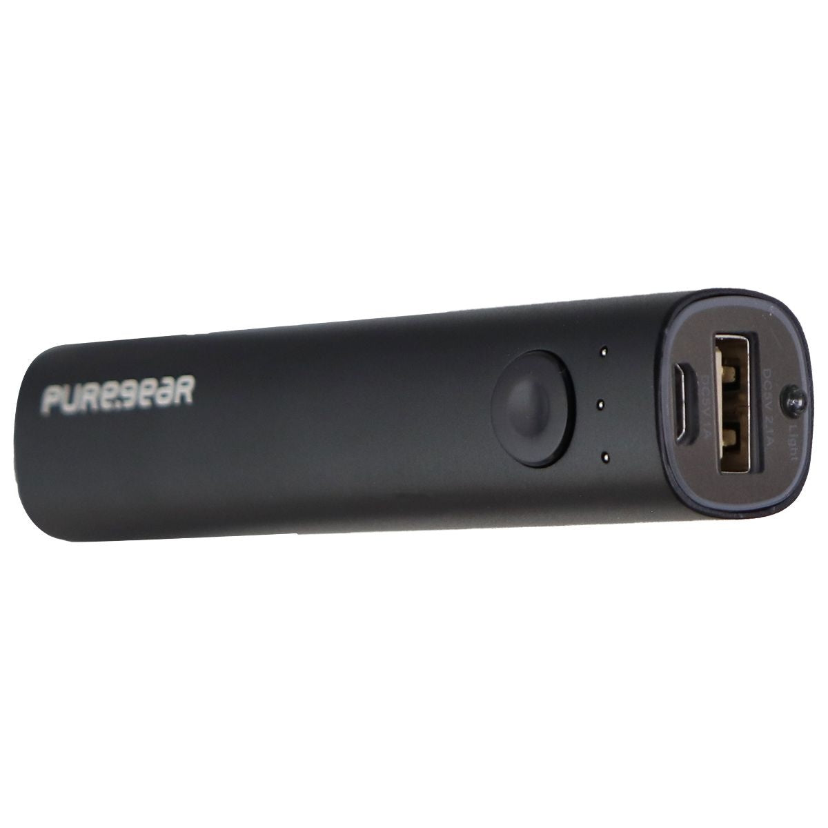 PureGear PureJuice 3K Portable USB Charger & Flashlight - Black Cell Phone - Chargers & Cradles PureGear - Simple Cell Bulk Wholesale Pricing - USA Seller