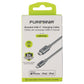 PureGear Braided MFI to USB-C 10ft. Charging Cable - Metallic Space Gray Cell Phone - Chargers & Cradles PureGear - Simple Cell Bulk Wholesale Pricing - USA Seller