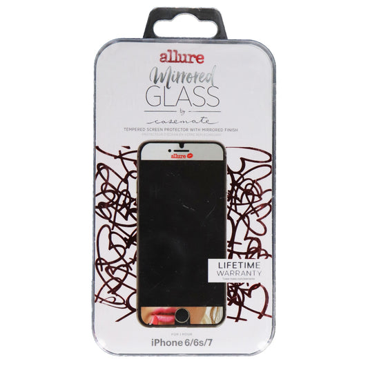 Case-Mate Allure Mirrored Tempered Glass for iPhone 7 and iPhone 6s - Mirrored Cell Phone - Screen Protectors Case-Mate - Simple Cell Bulk Wholesale Pricing - USA Seller