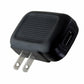 Casio (CNRUSB) (5-Volt/1-Amp) Single USB Wall Charger Travel Adapter - Black Cell Phone - Cables & Adapters Casio    - Simple Cell Bulk Wholesale Pricing - USA Seller