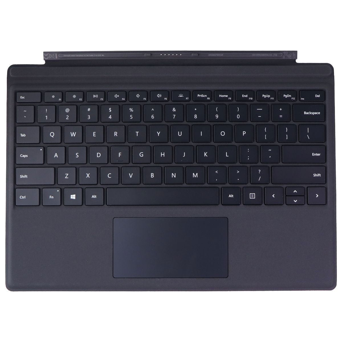 Microsoft Keyboard Type Cover for Surface Pro, Pro 3 & Pro 4 - Black (1725) iPad/Tablet Accessories - Cases, Covers, Keyboard Folios Microsoft    - Simple Cell Bulk Wholesale Pricing - USA Seller