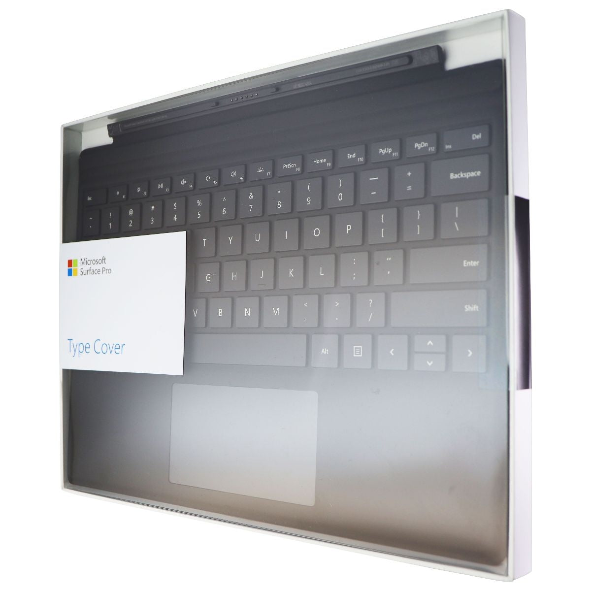 Microsoft Keyboard Type Cover for Surface Pro, Pro 3 & Pro 4 - Black (1725) iPad/Tablet Accessories - Cases, Covers, Keyboard Folios Microsoft - Simple Cell Bulk Wholesale Pricing - USA Seller