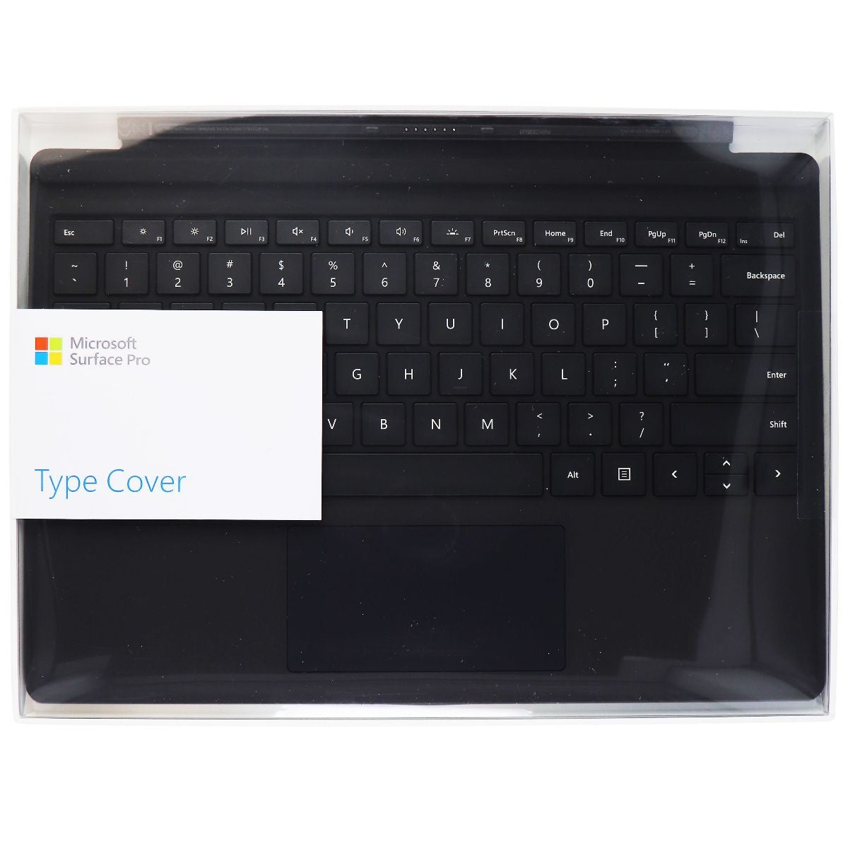Microsoft Keyboard Type Cover for Surface Pro, Pro 3 & Pro 4 - Black (1725) iPad/Tablet Accessories - Cases, Covers, Keyboard Folios Microsoft - Simple Cell Bulk Wholesale Pricing - USA Seller