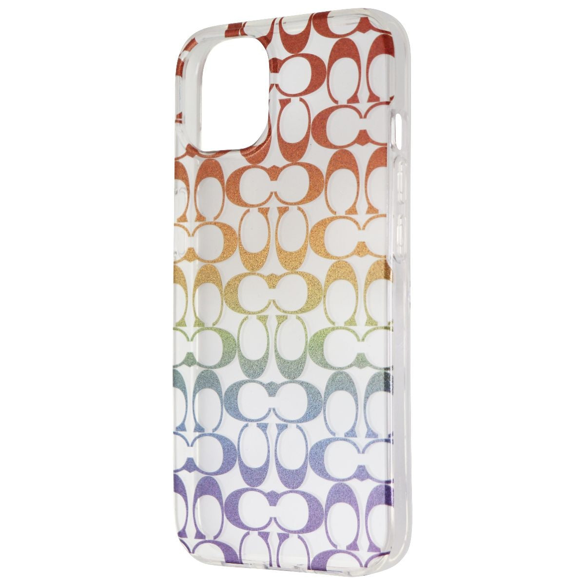Coach Protective Case for Apple iPhone 13 - Rainbow Signature C Logos Cell Phone - Cases, Covers & Skins Coach - Simple Cell Bulk Wholesale Pricing - USA Seller