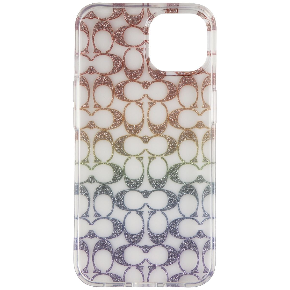Coach Protective Case for Apple iPhone 13 - Rainbow Signature C Logos Cell Phone - Cases, Covers & Skins Coach - Simple Cell Bulk Wholesale Pricing - USA Seller