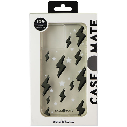 Case-Mate Print Series Hardshell Case for Apple iPhone 12 Pro Max - Thunderbolt Cell Phone - Cases, Covers & Skins Case-Mate    - Simple Cell Bulk Wholesale Pricing - USA Seller