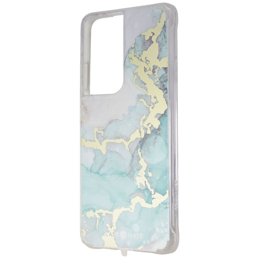 Case-Mate Prints Series Hard Case for Samsung Galaxy S21 Ultra 5G - Ocean Marble Cell Phone - Cases, Covers & Skins Case-Mate    - Simple Cell Bulk Wholesale Pricing - USA Seller