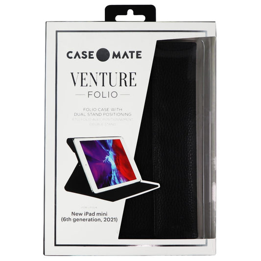 Case-Mate Venture Folio Case for iPad Mini (6th Gen) - Black iPad/Tablet Accessories - Cases, Covers, Keyboard Folios Case-Mate - Simple Cell Bulk Wholesale Pricing - USA Seller
