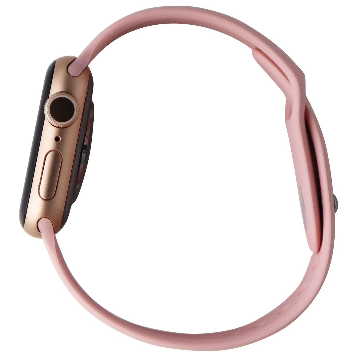 Apple Watch Series 6 (GPS) 40mm (A2291) - Gold Aluminum / Pink Sport Band Smart Watches Apple - Simple Cell Bulk Wholesale Pricing - USA Seller