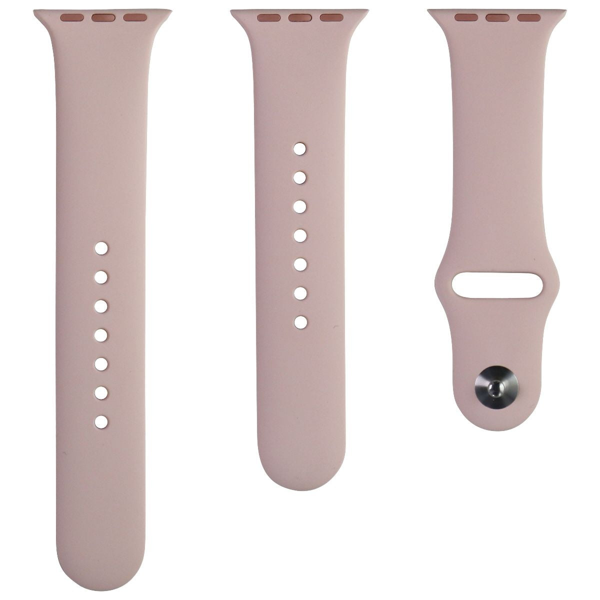 Apple Watch Series 6 (GPS) 40mm (A2291) - Gold Aluminum / Pink Sport Band Smart Watches Apple - Simple Cell Bulk Wholesale Pricing - USA Seller