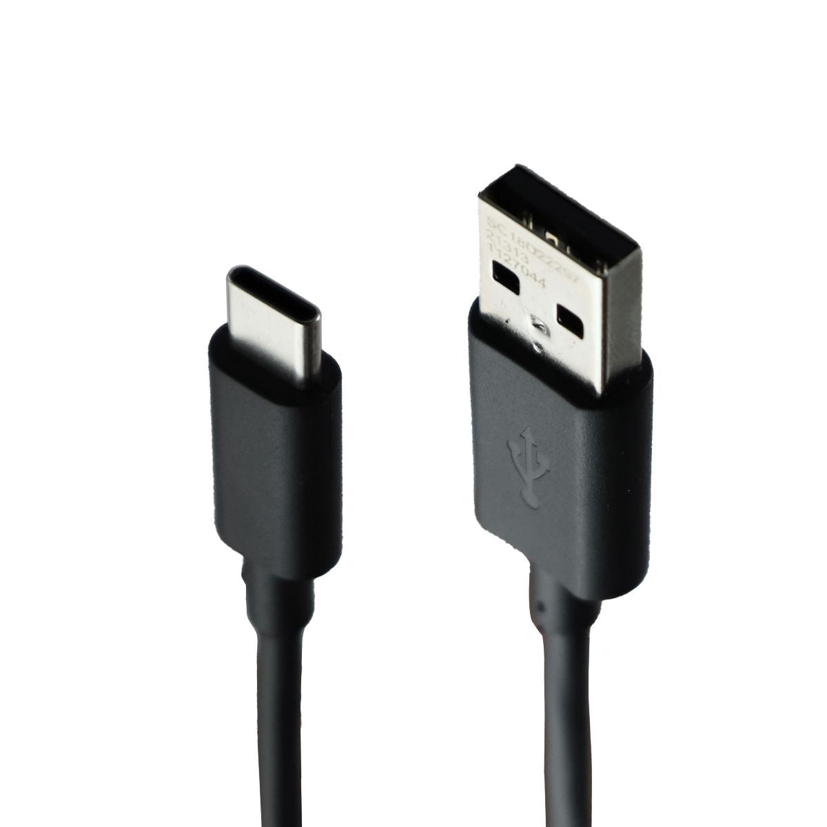 Motorola (3.3-Ft) USB-C to Standard USB Charge/Sync Cable - Black (SC18D22297) Cell Phone - Cables & Adapters Motorola    - Simple Cell Bulk Wholesale Pricing - USA Seller