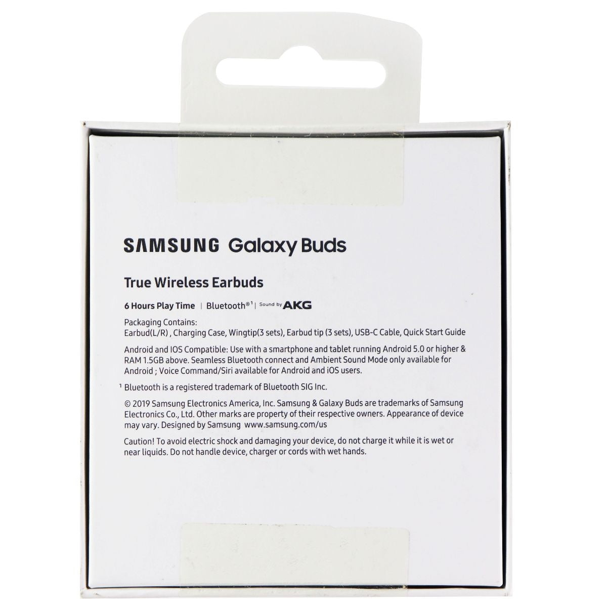 Samsung Galaxy Buds (1st Gen) True Wireless Earbuds - White (SM