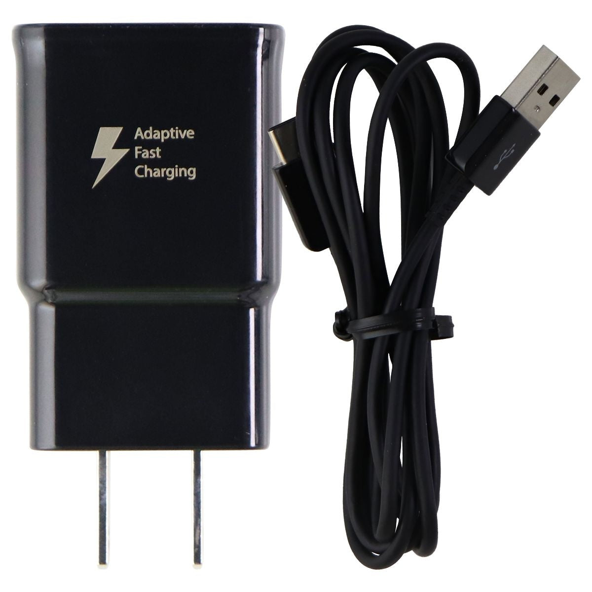 Samsung 15W Fast Charger USB Wall Adapter and USB-C to USB Cable - Black Cell Phone - Chargers & Cradles Samsung - Simple Cell Bulk Wholesale Pricing - USA Seller